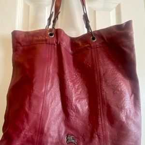 Burberry small elmgate tote
